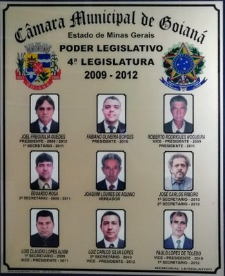 4° Legislatura - 2009 a 2012