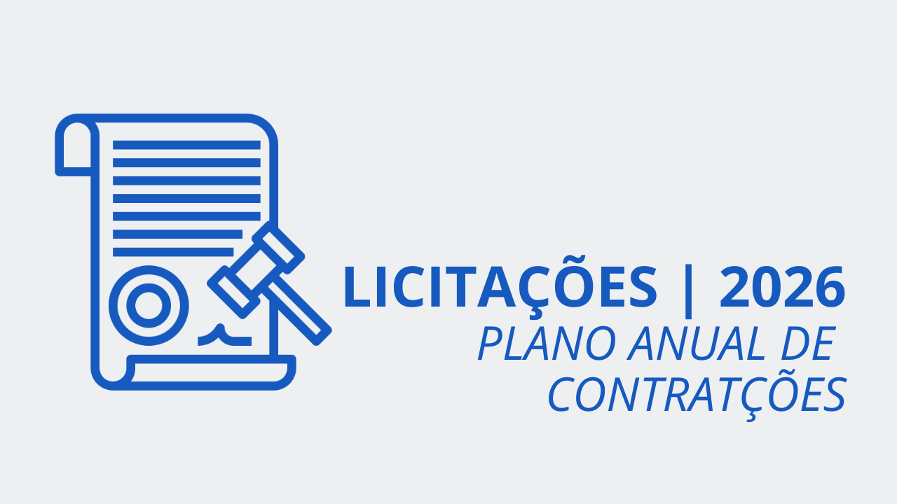 LICITAÇÕES 2026 - PLANO ANUAL DE CONTRATAÇÕES (PAC-2026)