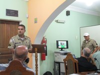 Polícia Rodoviária Estadual realiza palestra sobre trânsito na Câmara
