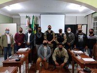 Câmara recebe palestrantes da Polícia Militar Rodoviária