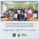 JOVENS APARESETAM PRPOSTAS PARA O FUTURO DE GOIANÁ