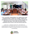 24ª SESSÃO ORDINÁRIA DE 2025 DA CÂMARA MUNICIPAL DE GOIANÁ