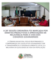 28ª SESSÃO ORDINÁRIA DE 2025 DA CÂMARA MUNICIPAL DE GOIANÁ