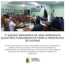7ª SESSÃO ORDINÁRIA DE 2025 DA CÂMARA MUNICIPAL DE GOIANÁ