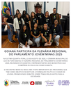 GOIANÁ PARTICIPA DA PLENÁRIA REGIONAL DO PARLAMENTO JOVEM MINAS 2025