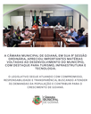 9ª SESSÃO ORDINÁRIA DE 2026 DA CÂMARA MUNICIPAL DE GOIANÁ